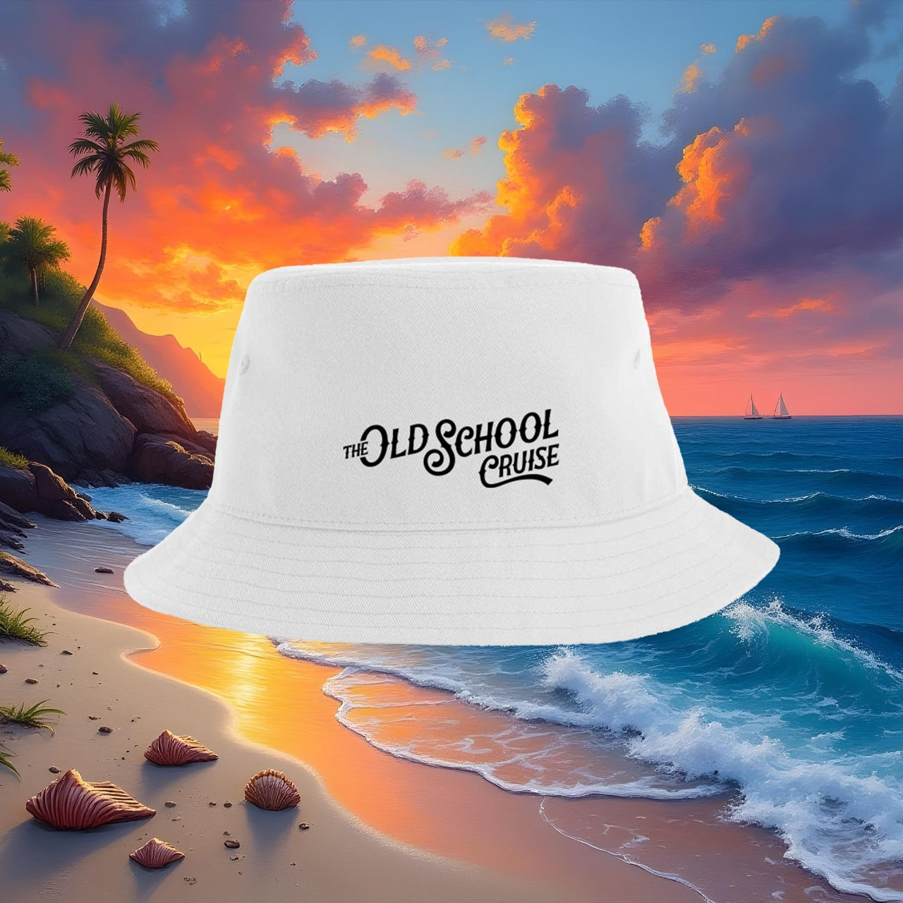 OSC 2.0 2025 - White Bucket Hat (Embroidered)